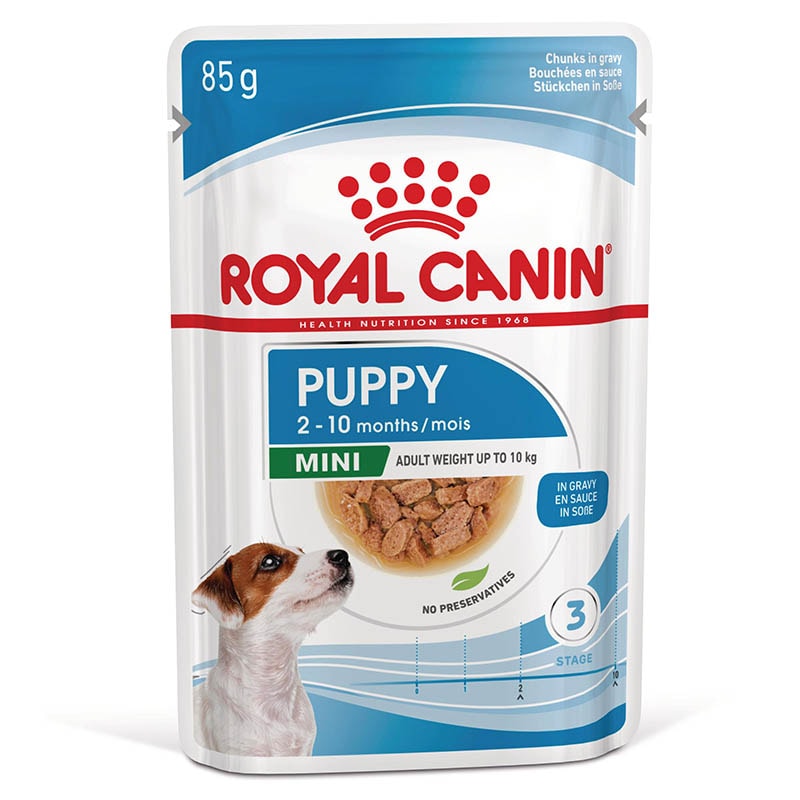Royal Canin Mini Puppy Welpenfutter Nass für kleine Hunde bis zum 10. Monat_1