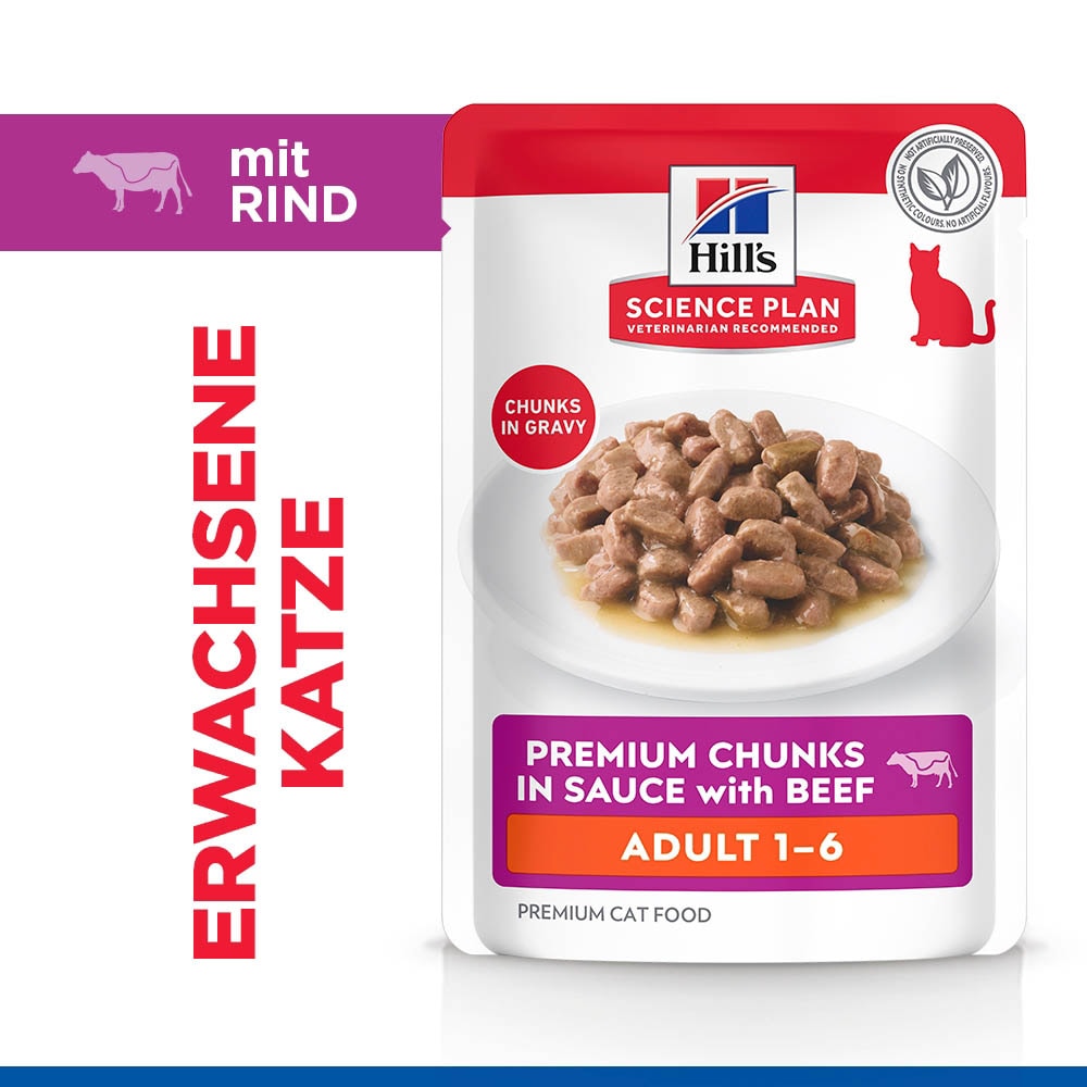 Hills Science Plan Adult Rind Nassfutter für Katzen_3
