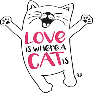 Bilder für Hersteller Love is where a cat is