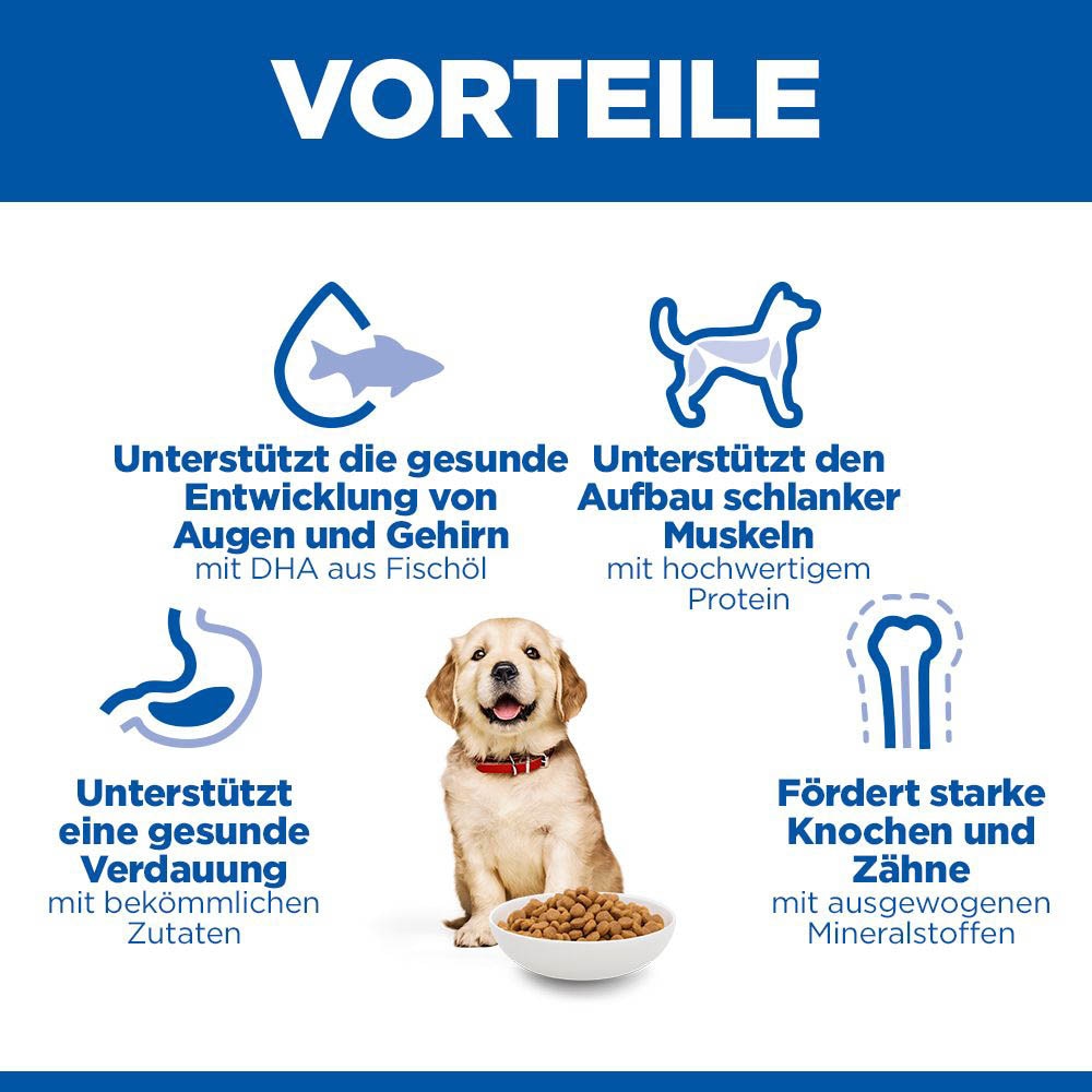 Hills Science Plan Puppy Large Breed mit Huhn Trockenfutter für Hunde_3