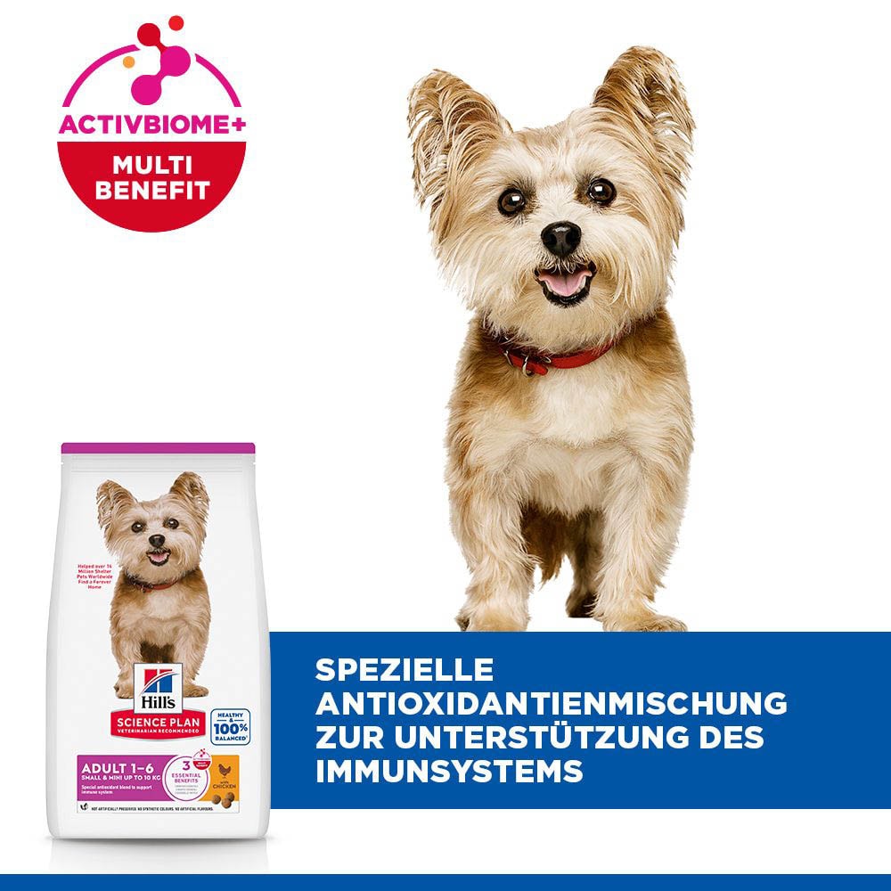 Hills Science Plan Adult Small & Mini mit Huhn Trockenfutter für Hunde_4