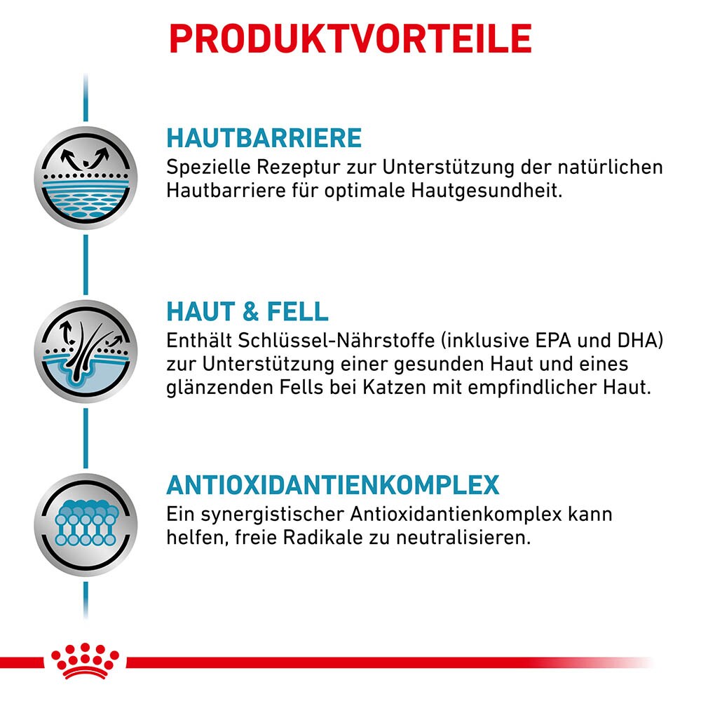 Royal Canin Veterinary Skin & Coat Nassfutter für Katzen_3