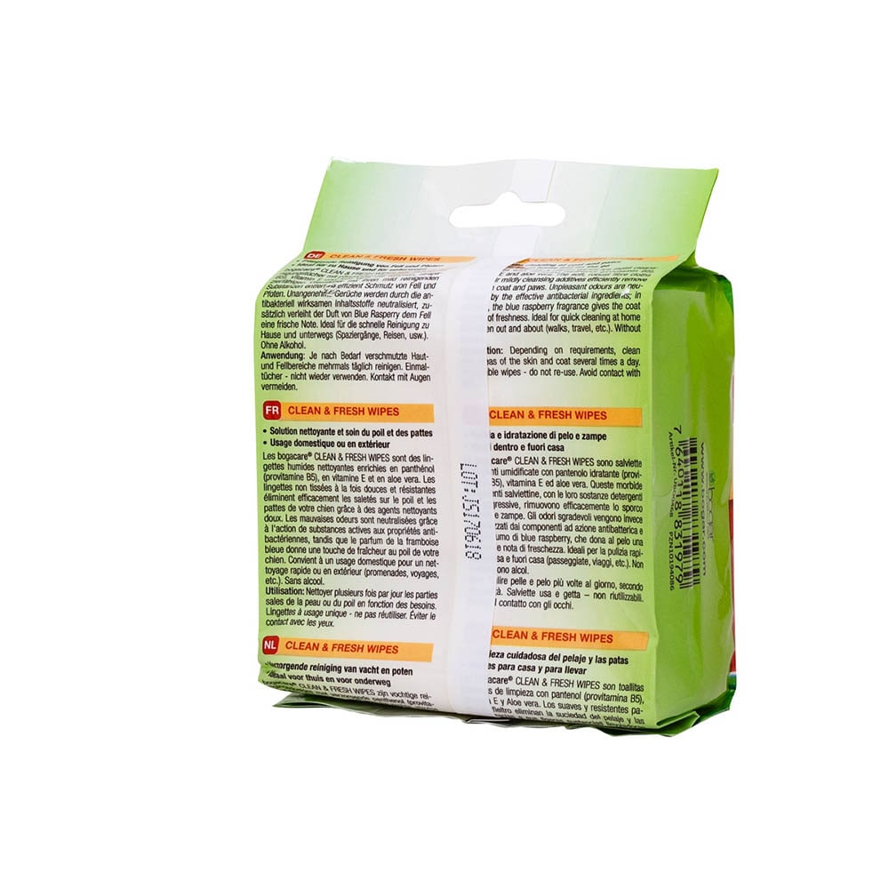 bogacare Clean & Fresh Wipes Hund_2