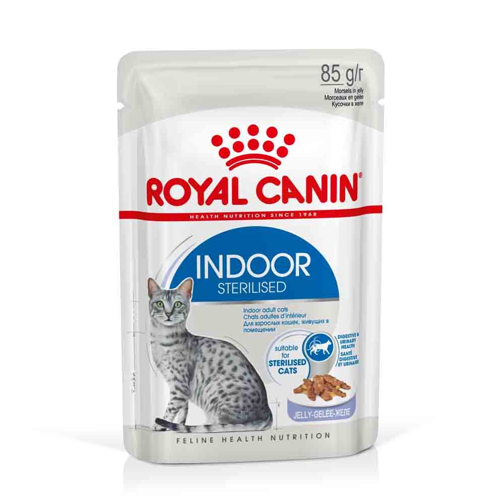 Royal Canin Indoor Sterilised in Gelee Nassfutter für Wohnungskatzen_2