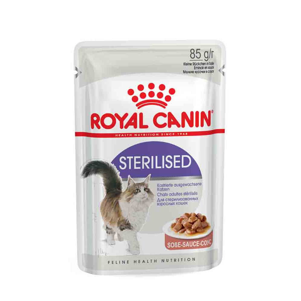 Royal Canin Sterilised Nassfutter in Soße für kastrierte Katzen_1