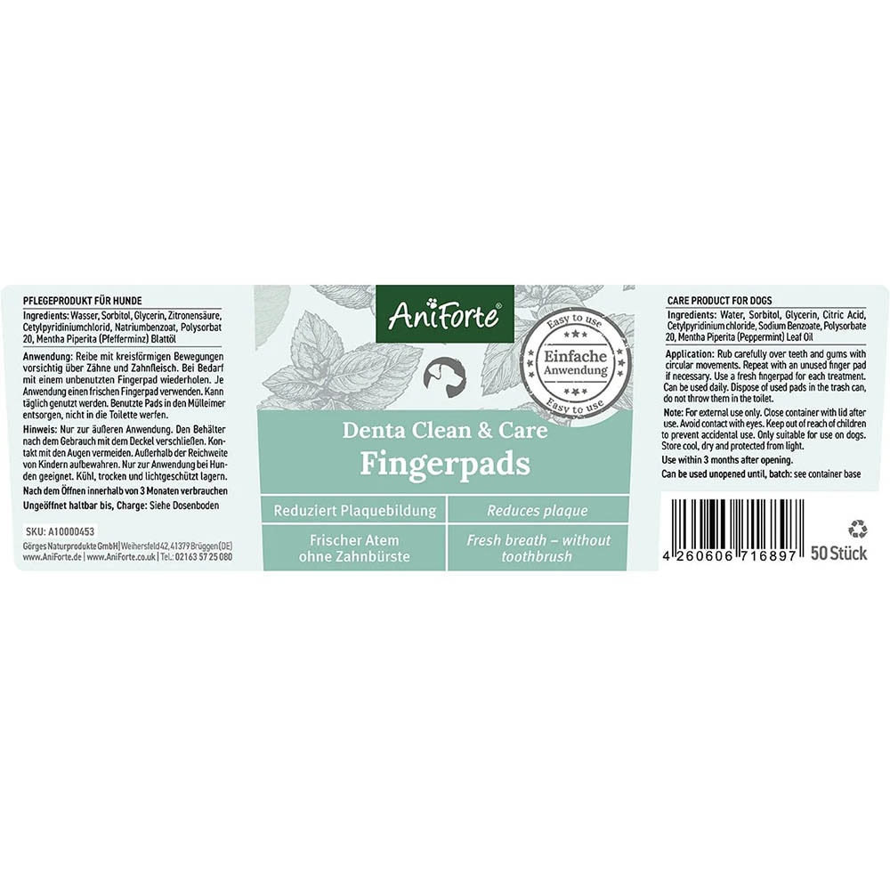 AniForte Denta Clean & Care Fingerpads _6