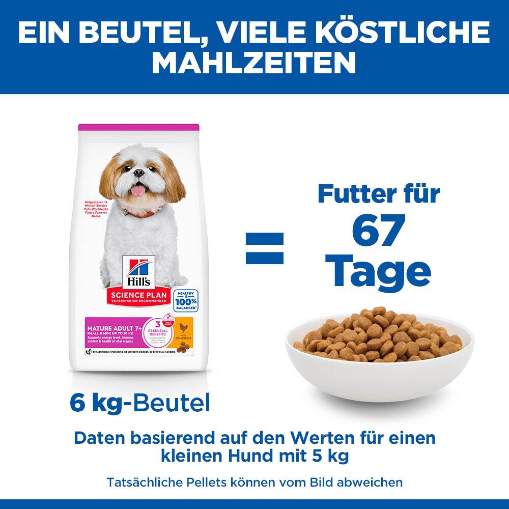 Hills Science Plan Mature Adult  Small & Mini Trockenfutter für Hunde_6