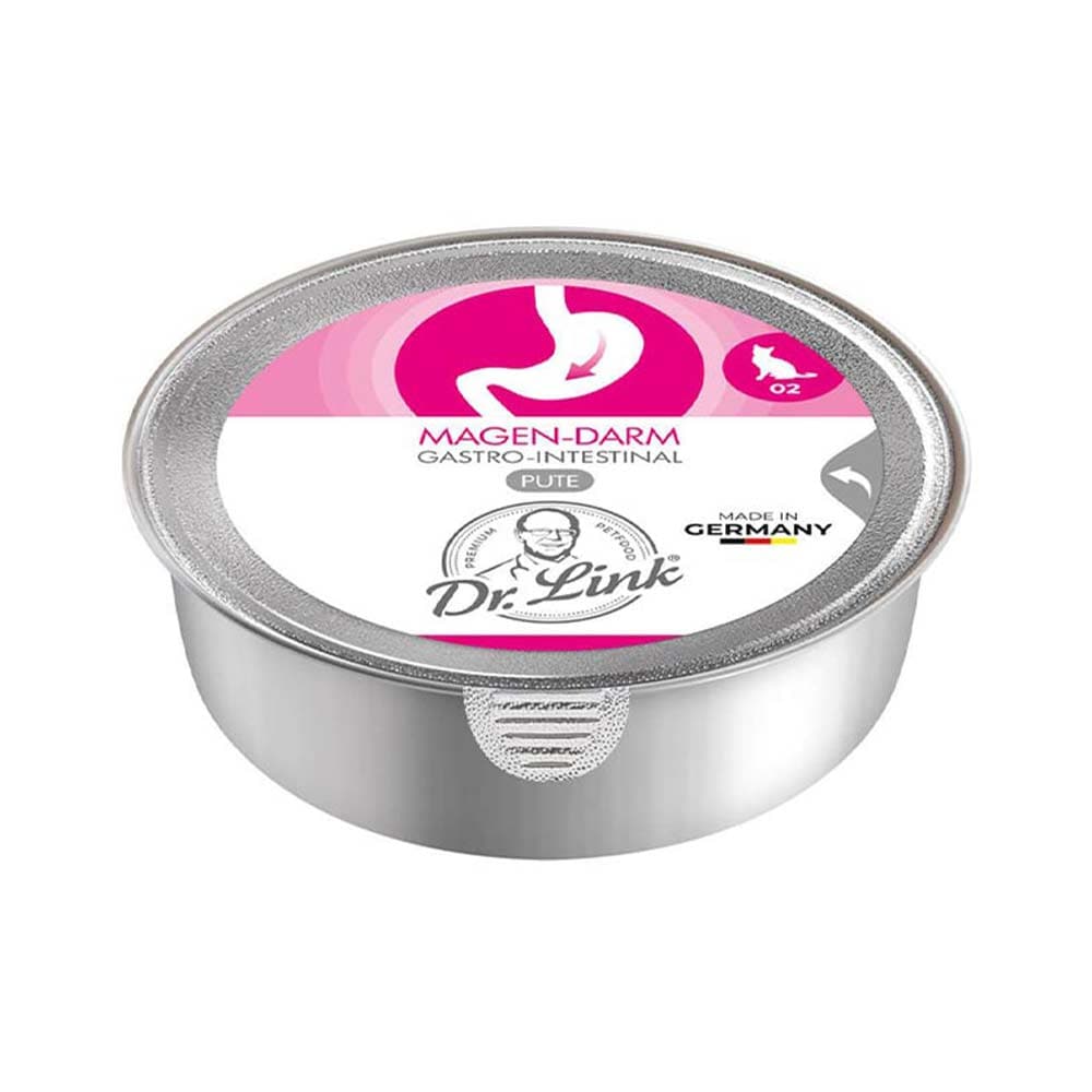 Dr. Link Spezial-Diät Magen-Darm Pute Nassfutter für Katzen_0