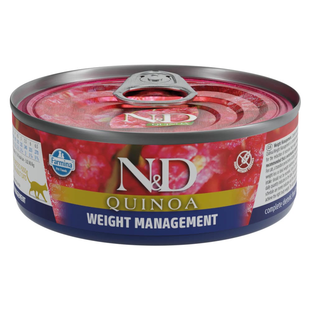 Farmina N&D Quinoa Weight Management Adult Nassfutter für Katzen_0