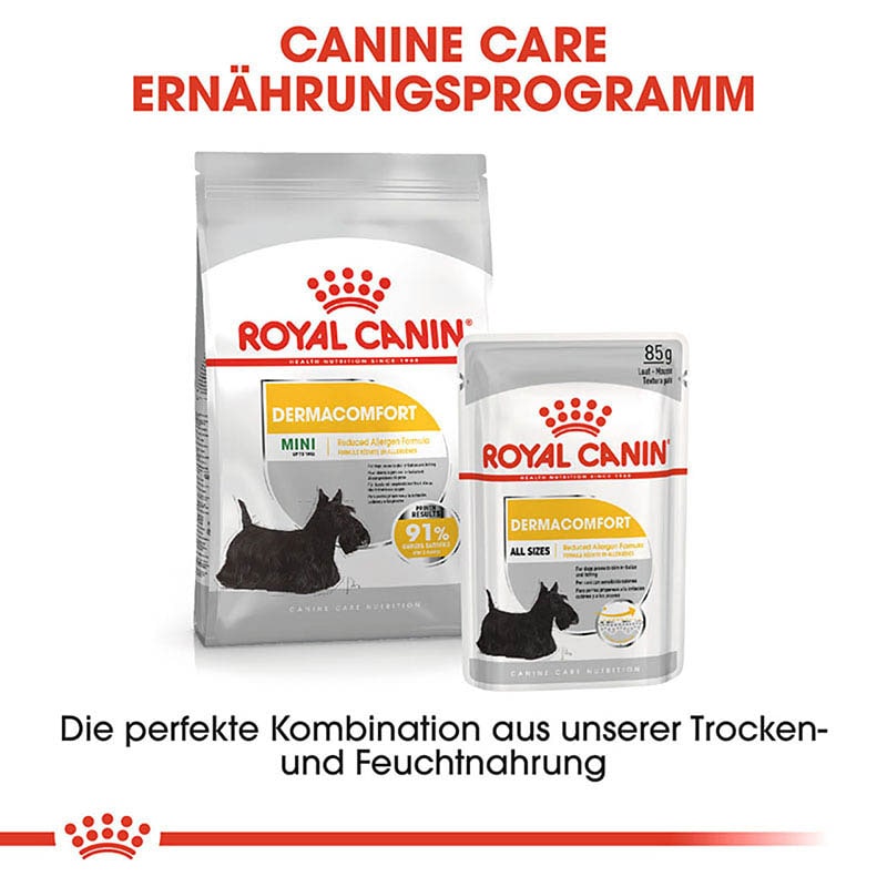 Royal Canin Dermacomfort Mini Trockenfutter für kleine Hunde mit empfindlicher Haut_5