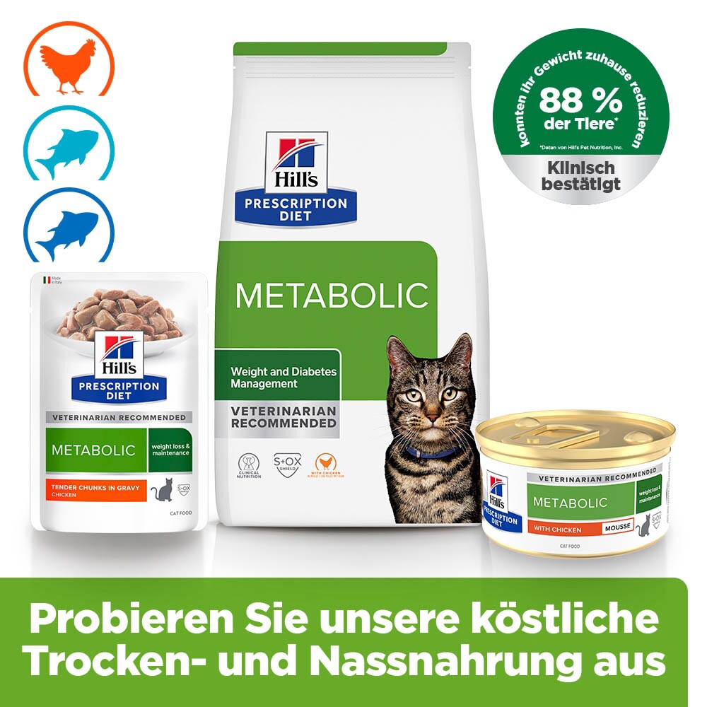 Hills Prescription Diet Metabolic Mousse Huhn Nassfutter für Katzen_5