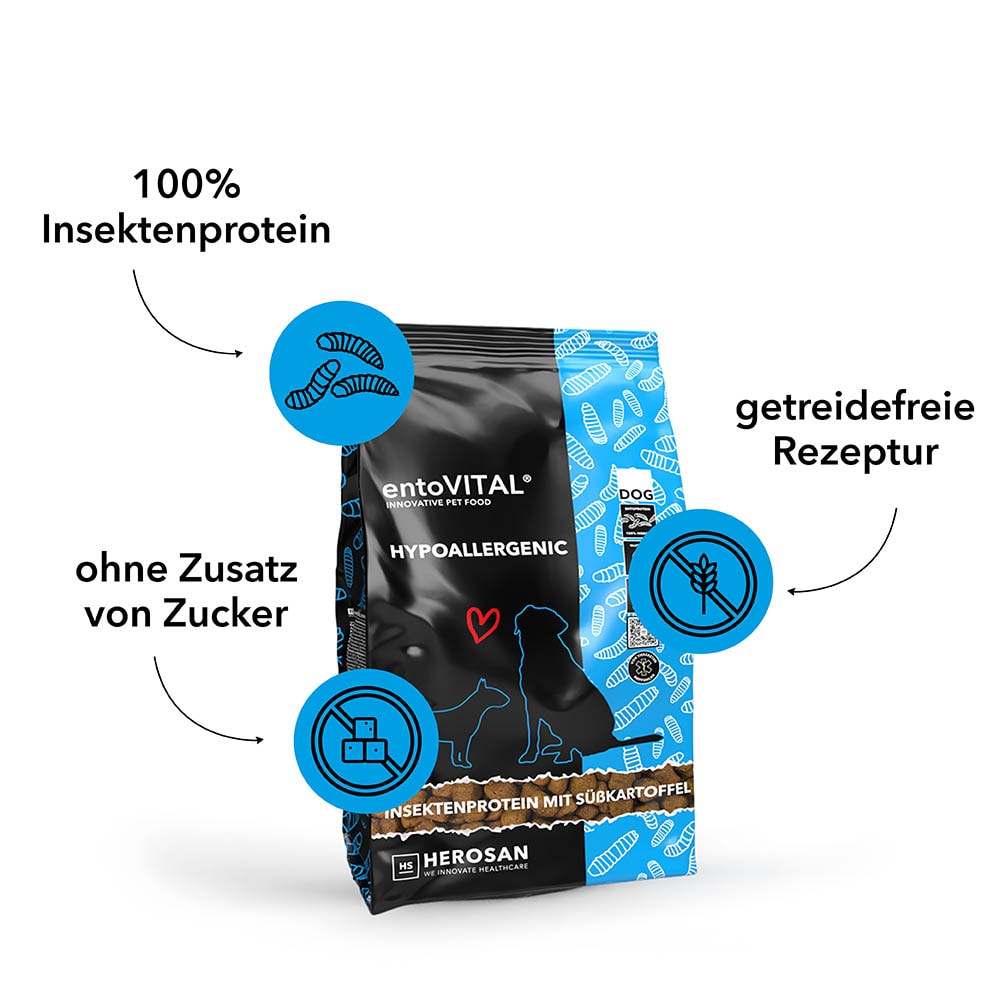 Herosan entoVITAL Dog Hypoallergenic Trockenfutter_2
