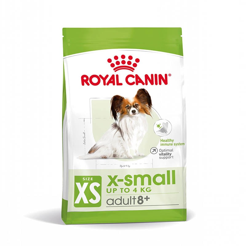 Royal Canin X-Small Adult 8+ Trockenfutter für ältere sehr kleine Hunde_0