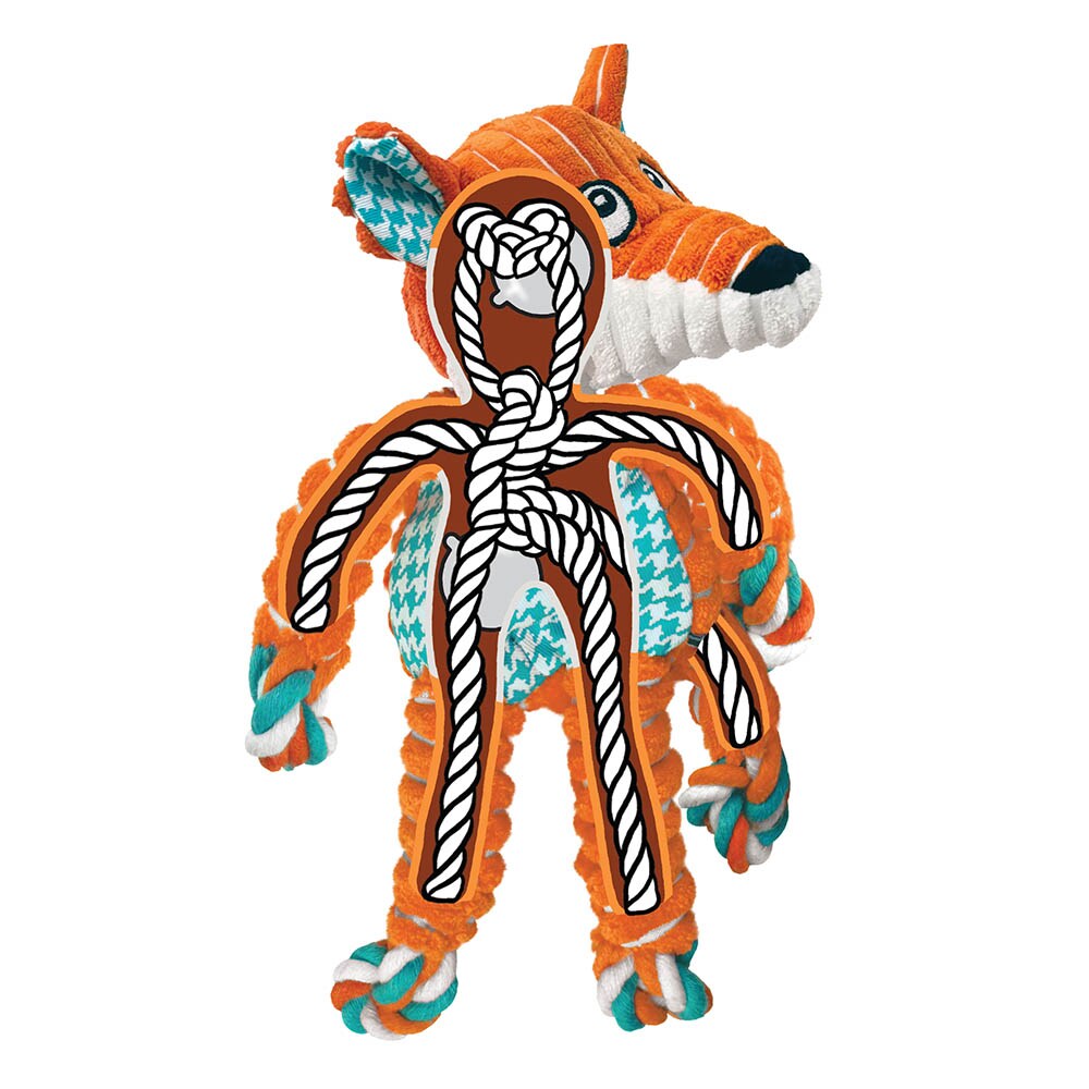 Kong Holiday Floppy Knots Dapper_3