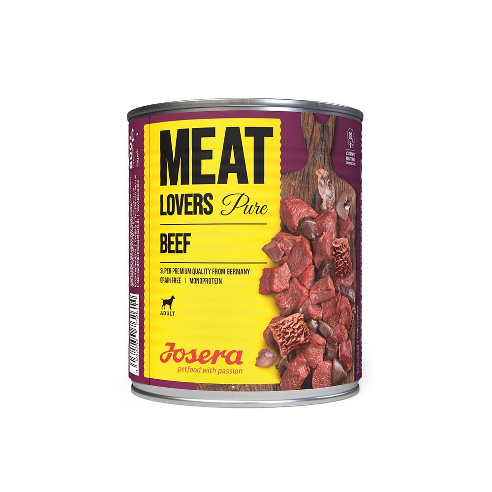 Josera Meat Lovers Pure Rind Nassfutter für Hunde_1