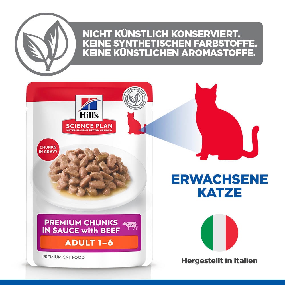 Hills Science Plan Adult Rind Nassfutter für Katzen_7