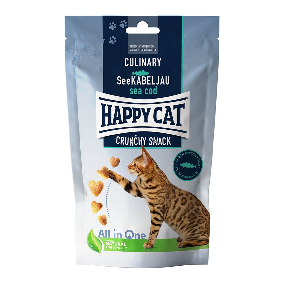Happy Cat Culinary Crunchy Snack See-Kabeljau_0