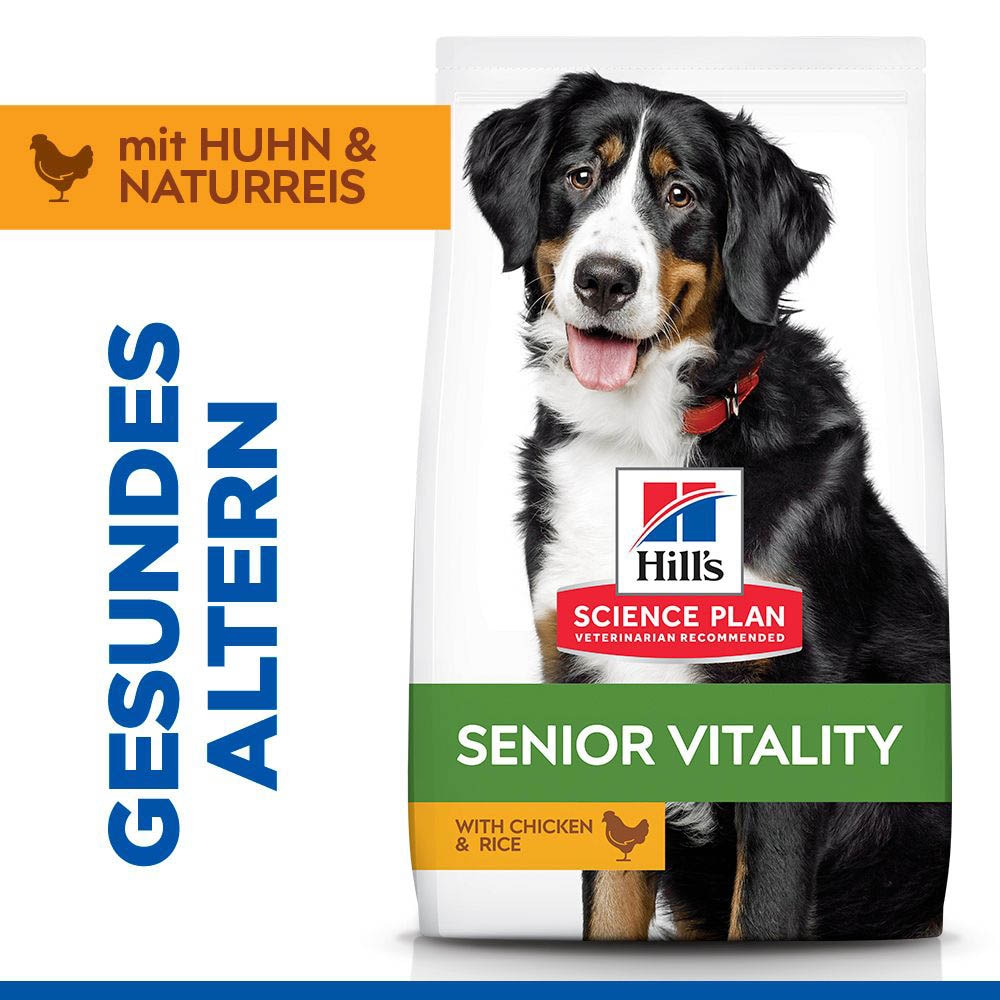 Hills Science Plan Mature Adult 6+ Large Breed Senior Vitality Hund_1