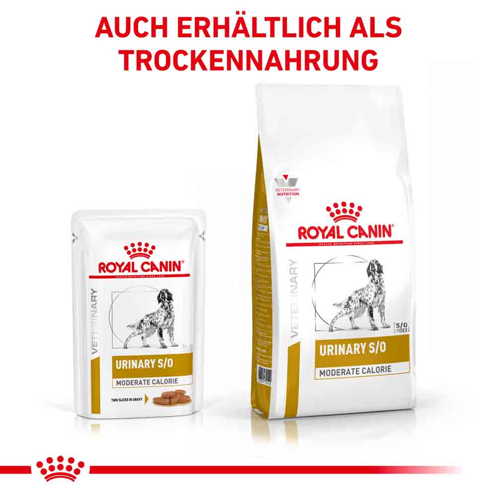 Royal Canin Veterinary Urinary S/O Moderate Calorie Nassfutter für Hunde_5