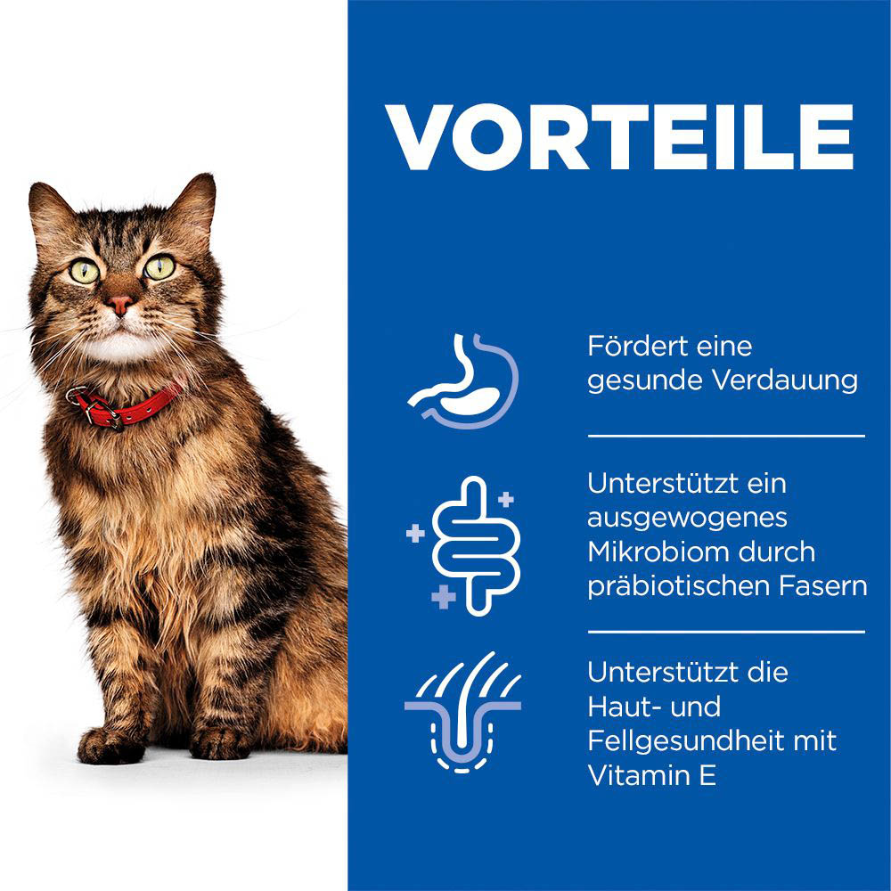 Hills Science Plan Sensitive Stomach & Skin Adult Nassfutter für Katzen mit Truthahn_3