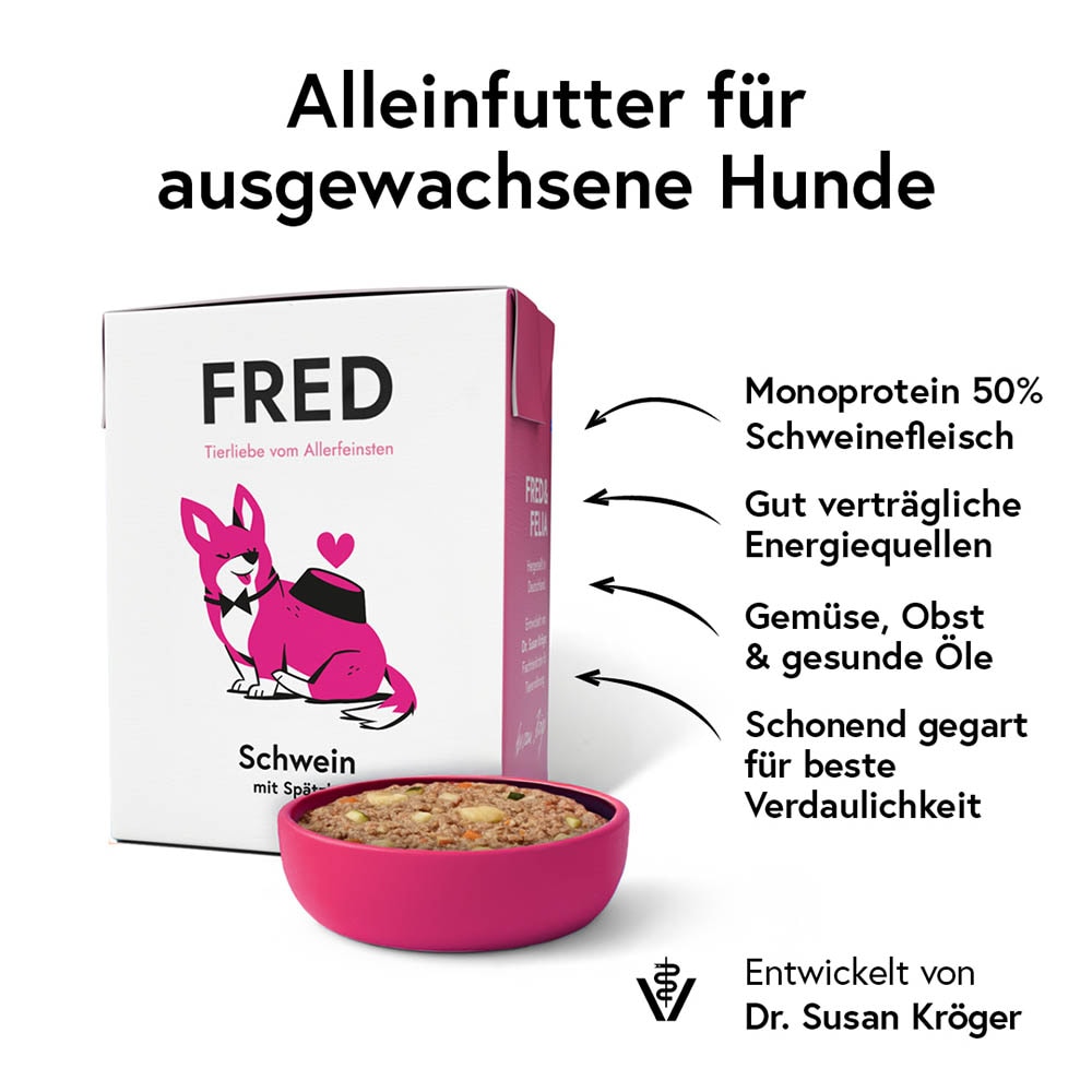 Fred Schwein mit Spätzle_1