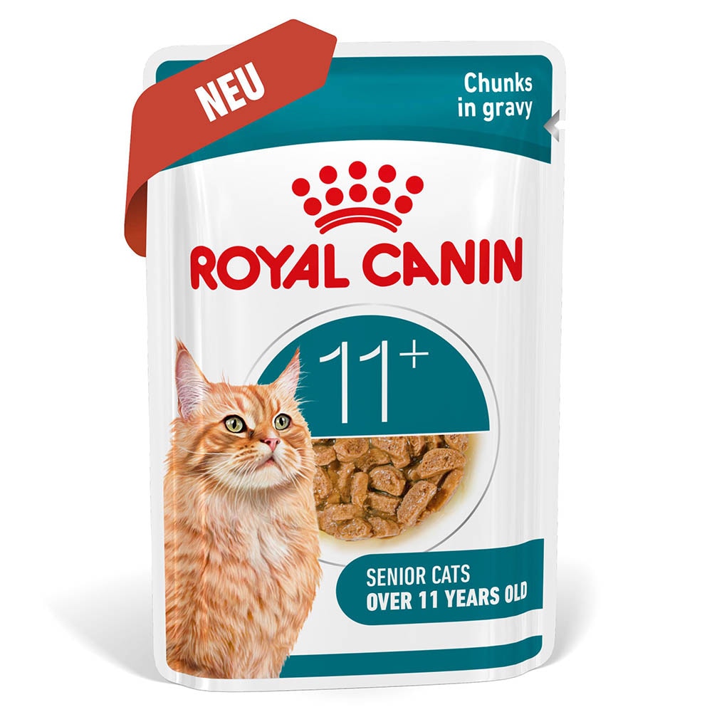 Royal Canin Ageing 11+ Feuchtnahrung in Soße für Senior Katzen ab dem 11. Lebensjahr_0