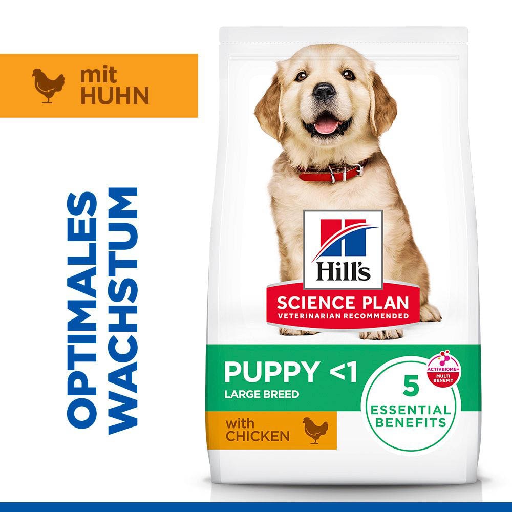 Hills Science Plan Puppy Large Breed mit Huhn Trockenfutter für Hunde_2