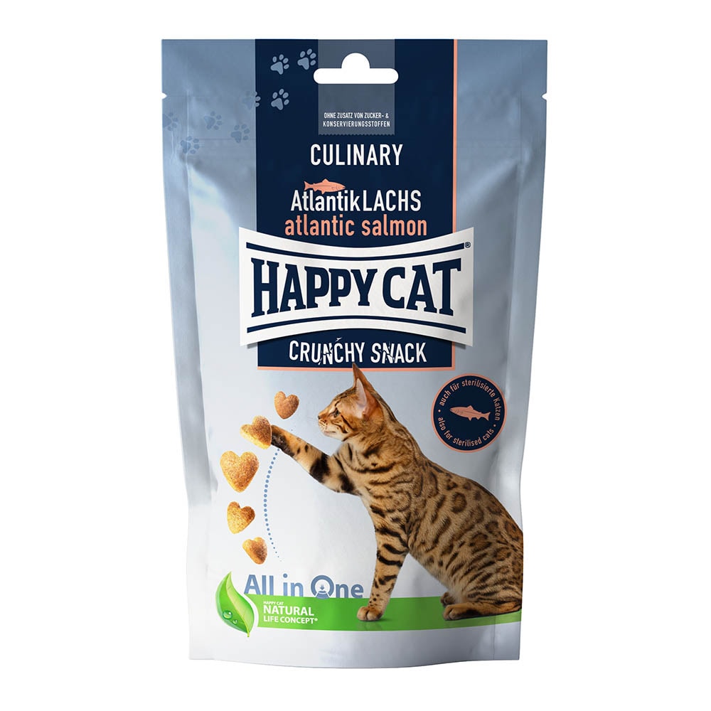 Happy Cat Culinary Crunchy Snack Atlantik-Lachs_0