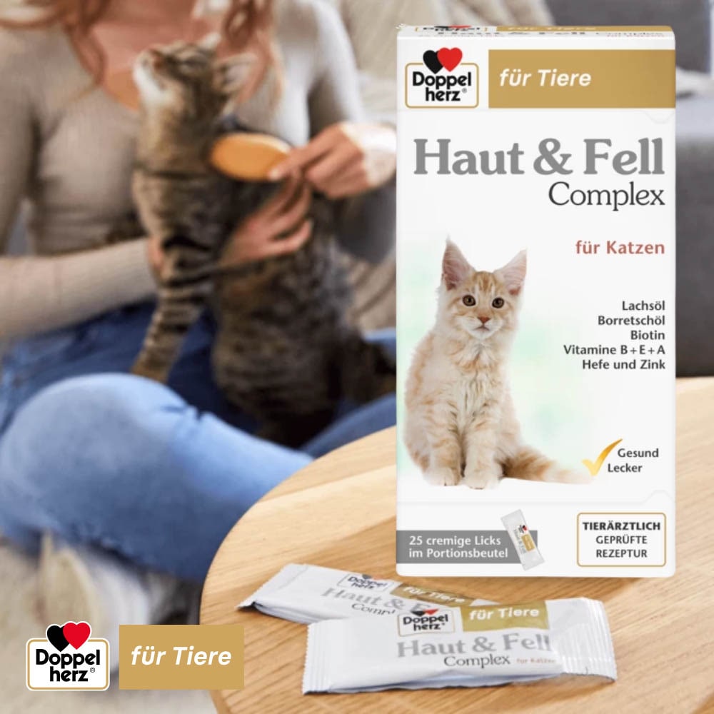 Doppelherz Haut und Fell Complex für Katzen_4