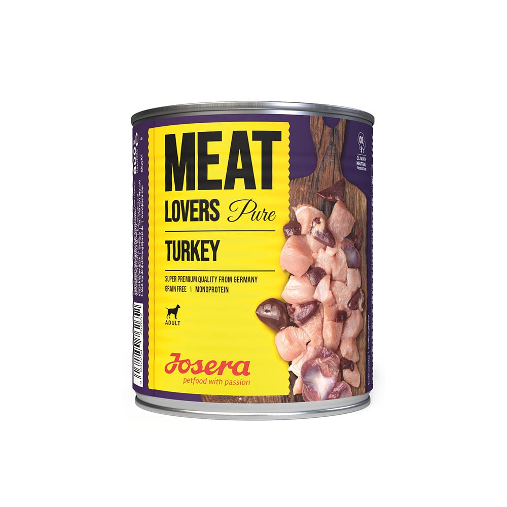 Josera Meat Lovers Pure Truthahn Nassfutter für Hunde_1