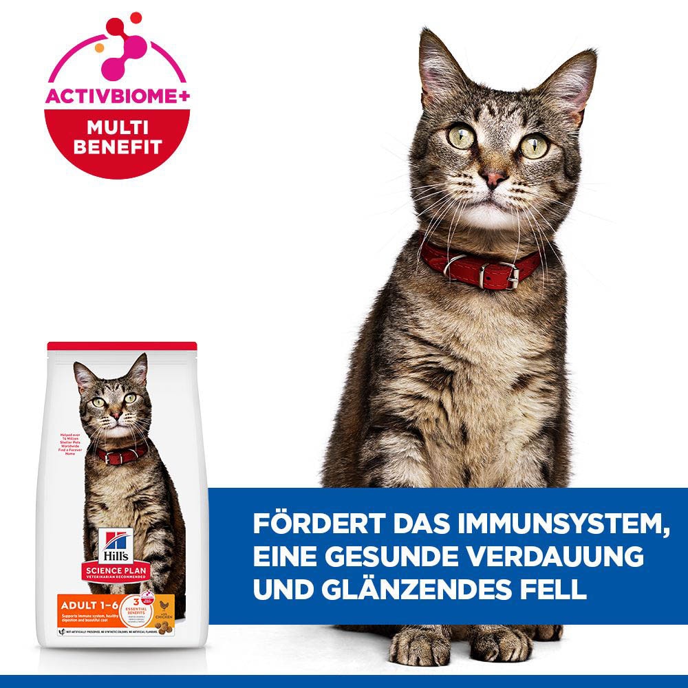 Hills Science Plan Adult Huhn Trockenfutter für Katzen_6