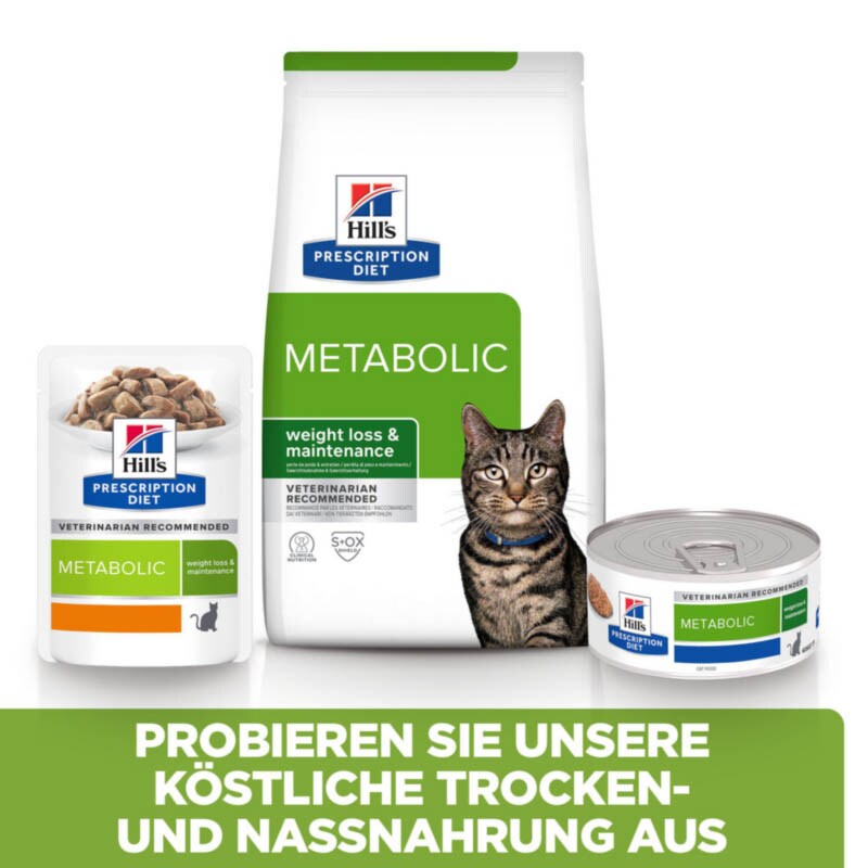 Hills Prescription Diet Metabolic mit Huhn Nassfutter für Katzen_5