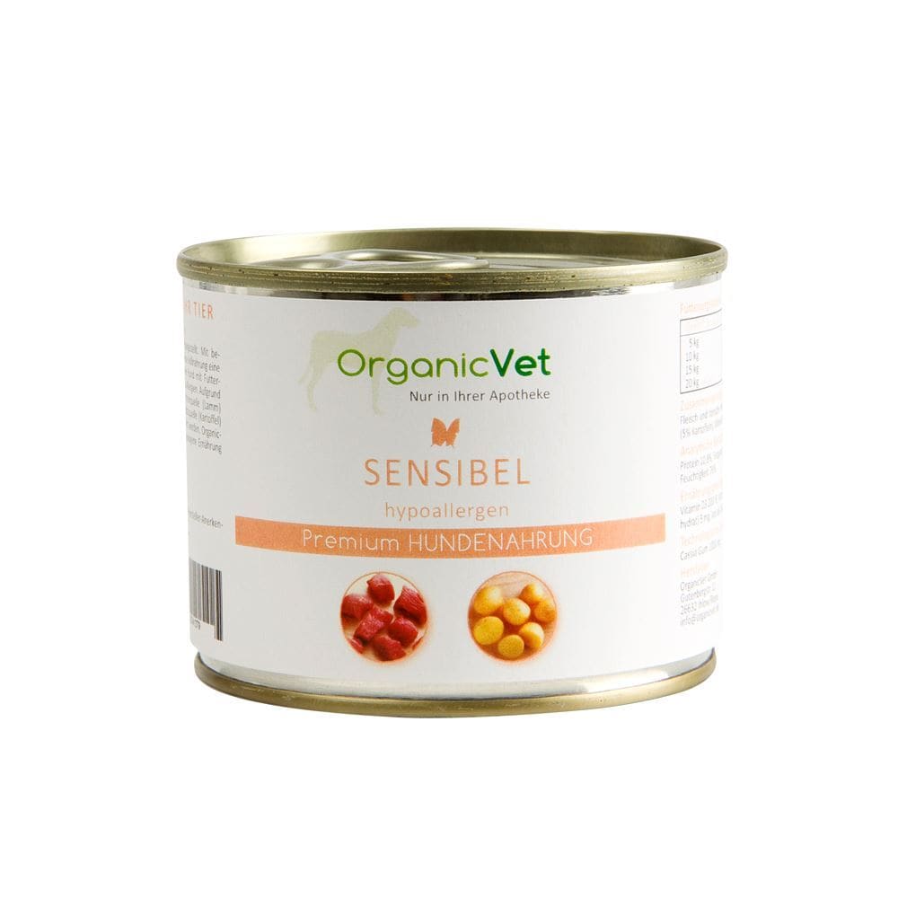 OrganicVet Sensibel hypoallergen Nassfutter für Hunde_1