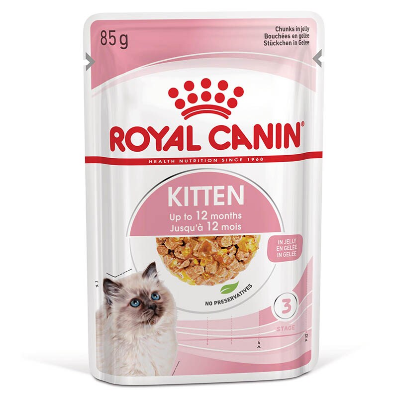 Royal Canin Kitten Nassfutter in Gelee für Kätzchen_1