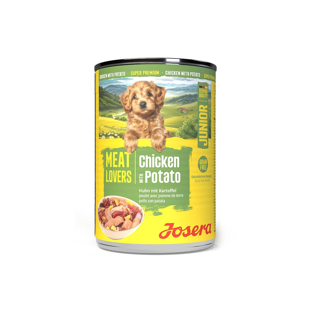 Josera Meatlovers Junior Chicken & Potato Nassfutter für Hunde_0