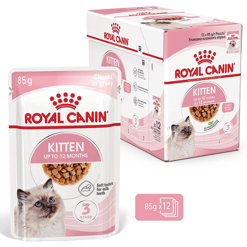 Royal Canin Kitten Nassfutter in Soße für Kätzchen_2