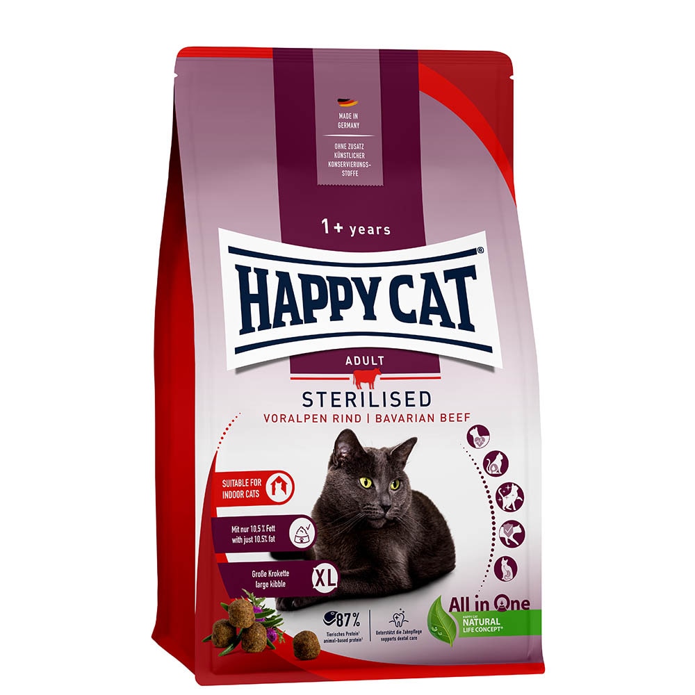 Happy Cat Sterilised Adult Voralpen Rind_0