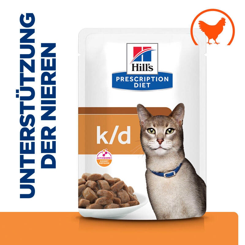 Hills Prescription Diet k/d Huhn Frischebeutel Katze_1