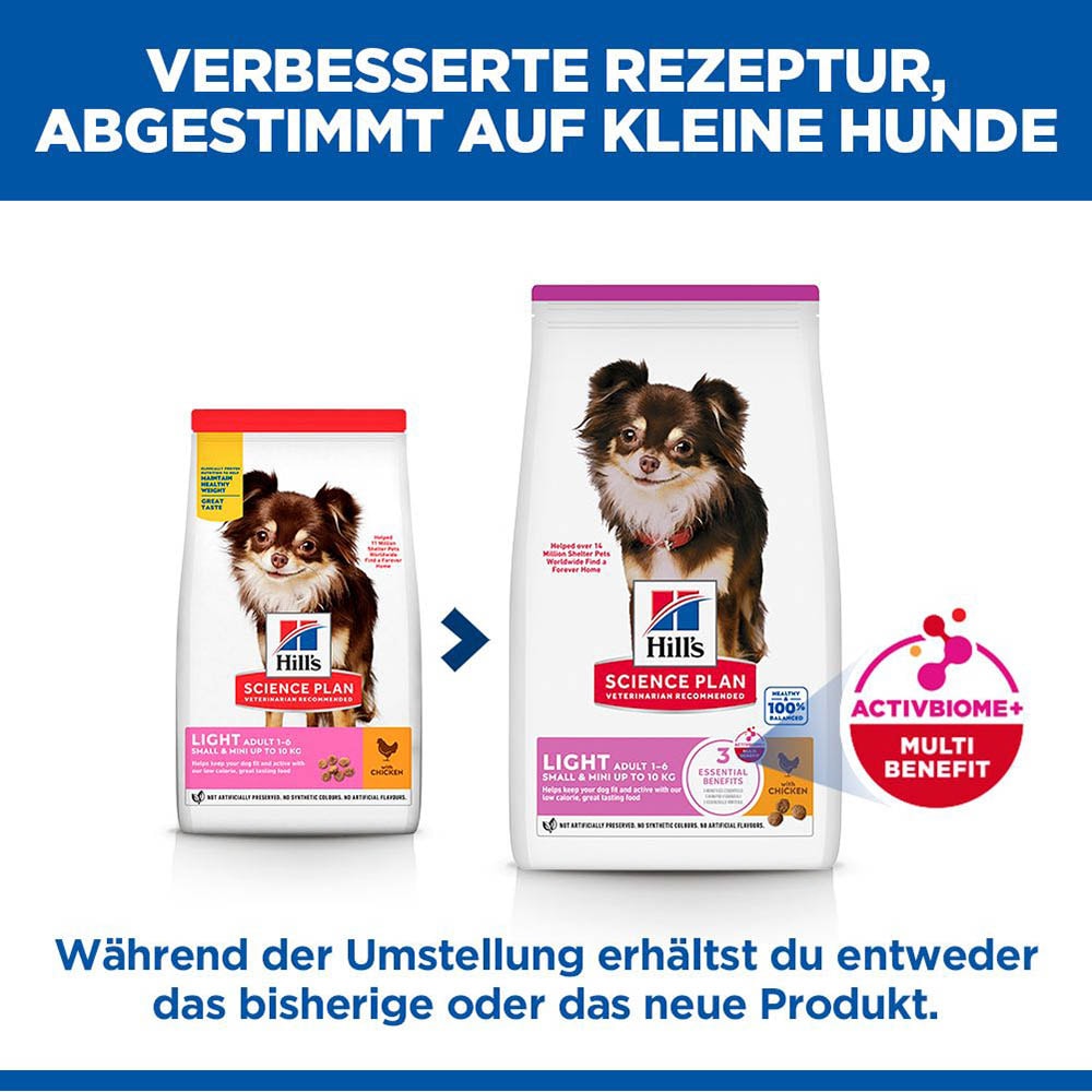 Hills Science Plan Small & Mini Adult Light Trockenfutter für Hunde_2