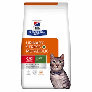 Hills Prescription Diet c/d Urinary Stress + Metabolic Trockenfutter fr  Katzen | Tierarzt24.de