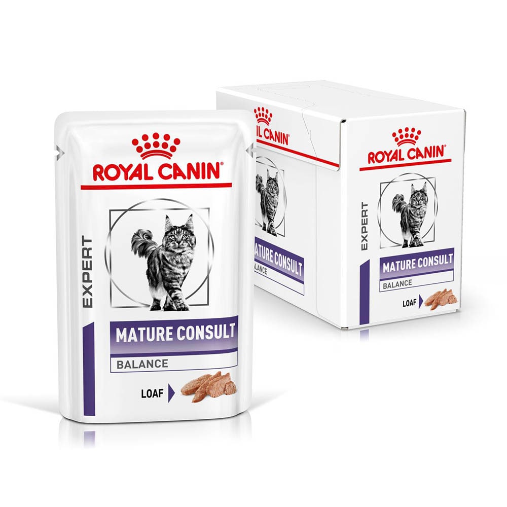 Royal Canin Expert Mature Consult Balance Mousse Nassfutter für Katzen_1