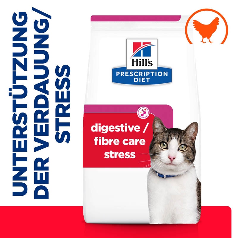 Hills Prescription Diet GI Biome Stress Huhn Trockenfutter für Katzen_1
