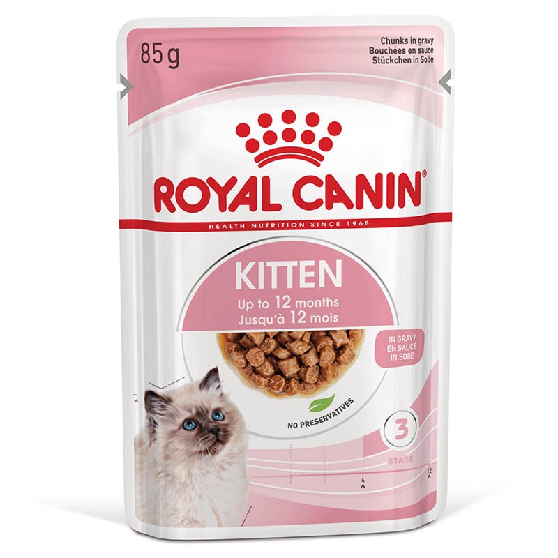Royal Canin Kitten Nassfutter in Soße für Kätzchen_1