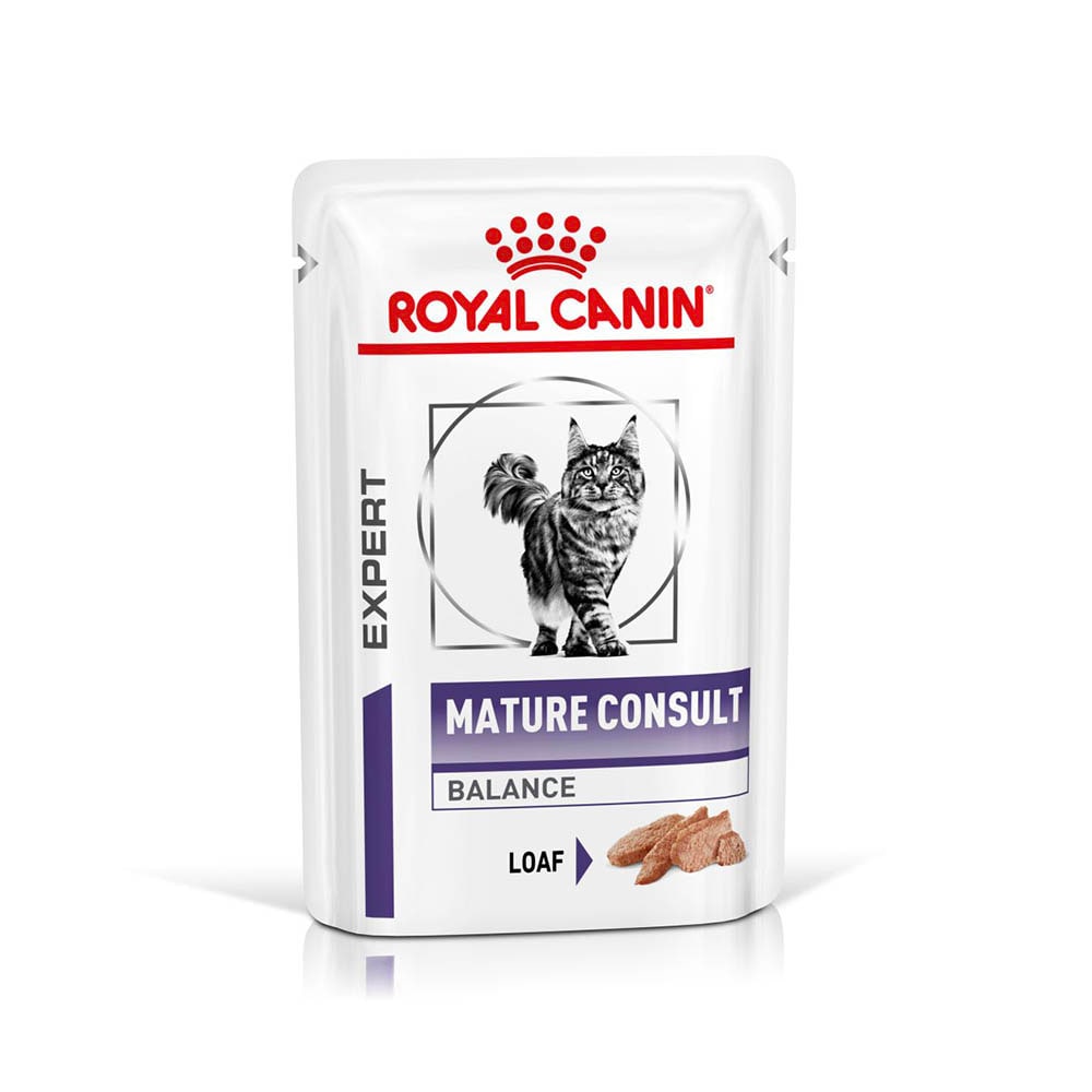 Royal Canin Expert Mature Consult Balance Mousse Nassfutter für Katzen_0