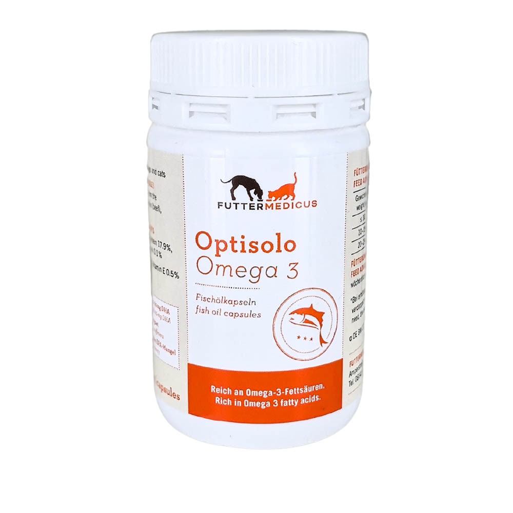 Futtermedicus Optisolo Omega 3 Fischölkapseln_0