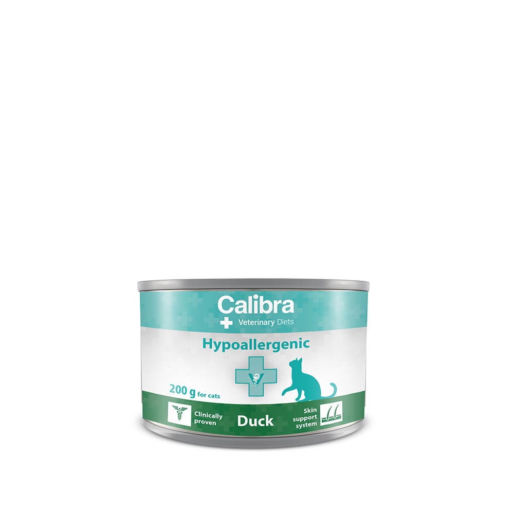 Calibra Veterinary Diets Hypoallergenic Ente Nassfutter für Katzen_0