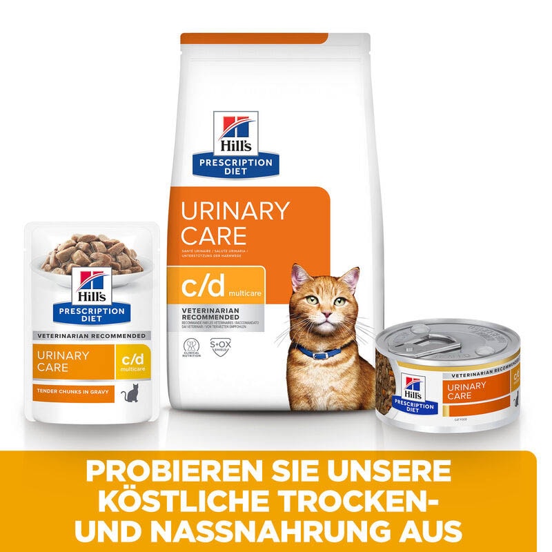 Hills Prescription Diet c/d Multicare Ragout mit Huhn & zugefügtem Gemüse Katze_5