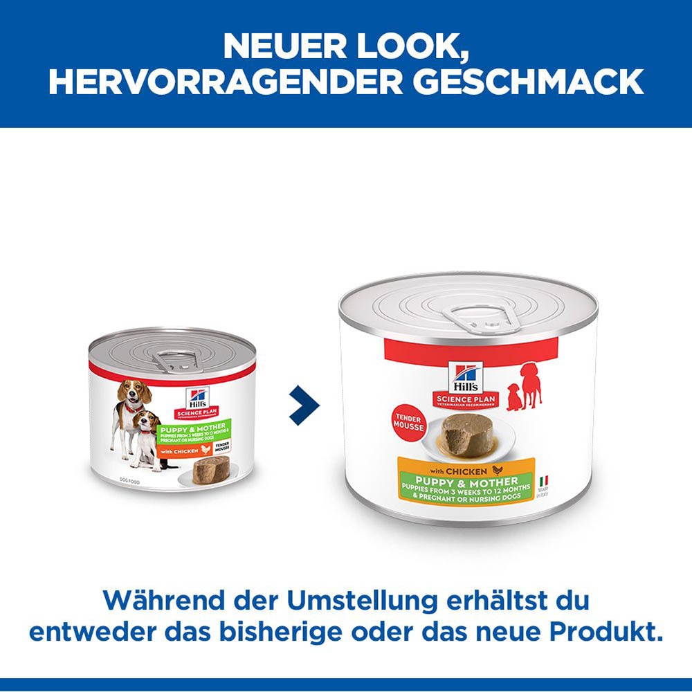 Hills Science Plan Puppy & Mother Tender Mousse mit Huhn_1