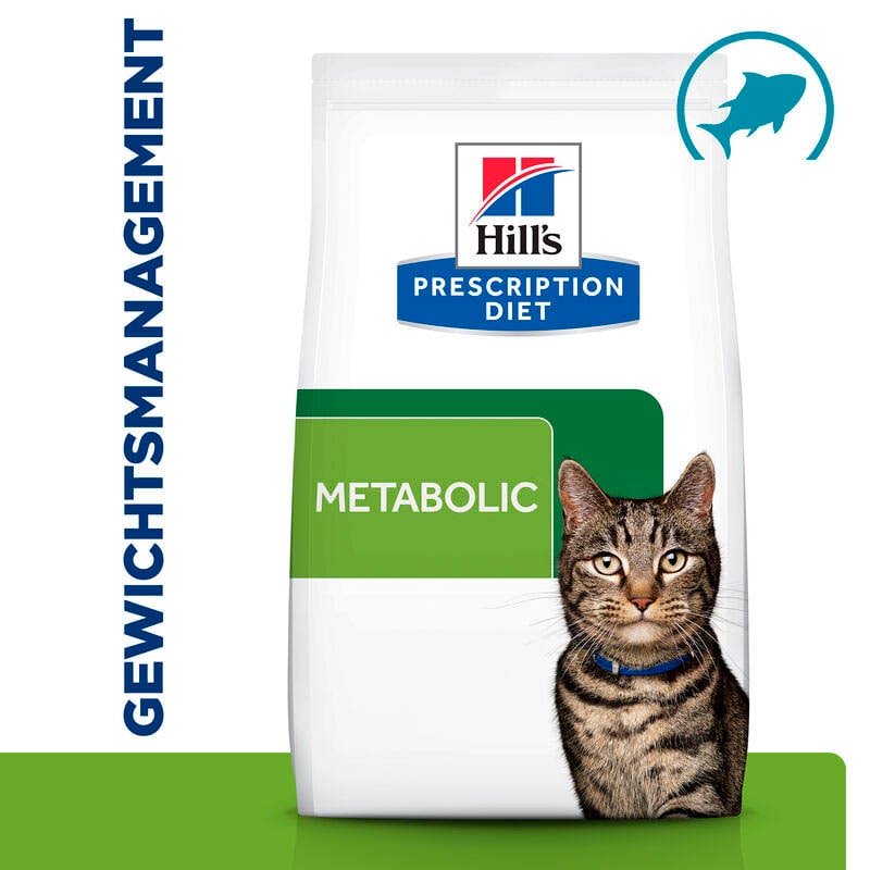 Hills Prescription Diet Metabolic Trockenfutter für Katzen mit Thunfisch _1