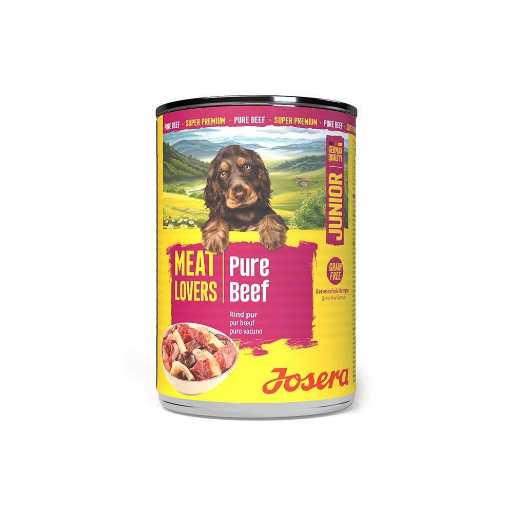 Josera Junior Meat Lovers Pure Beef Nassfutter für Hunde_2